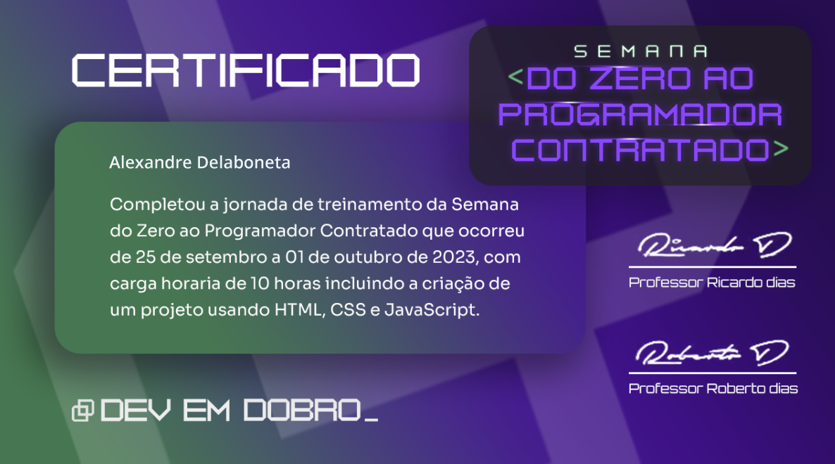 Certificado