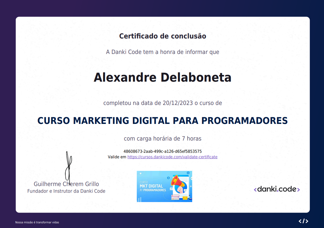 Certificado