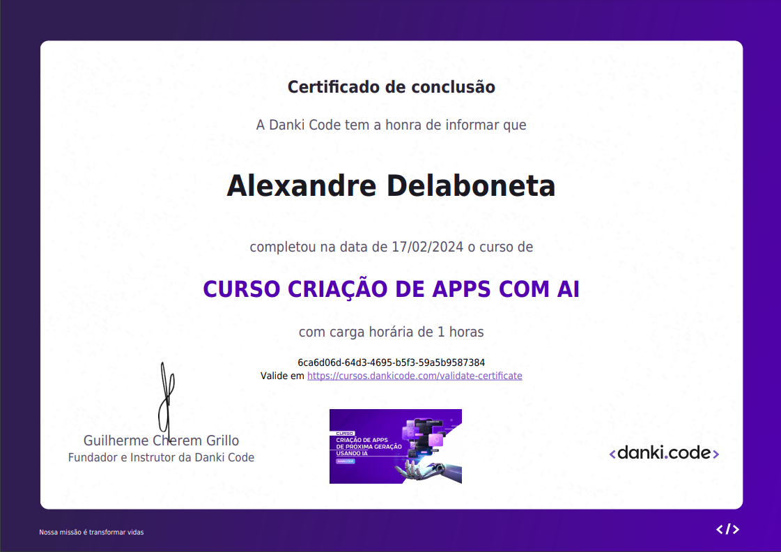 Certificado