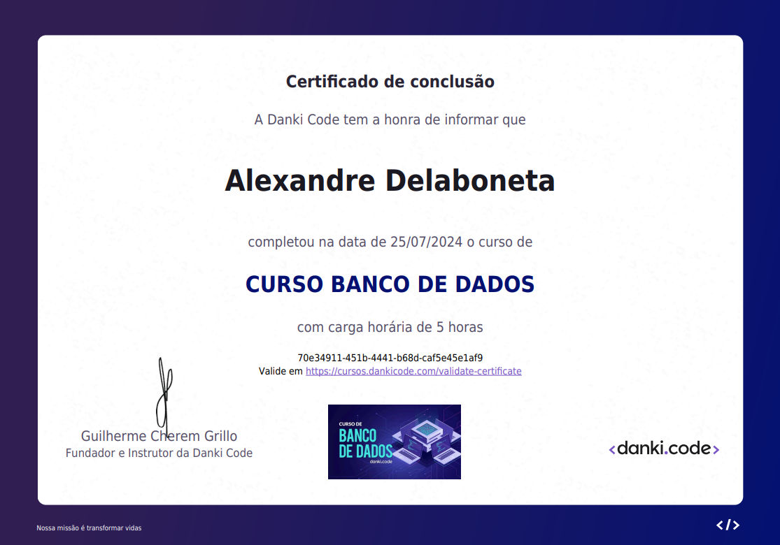Certificado