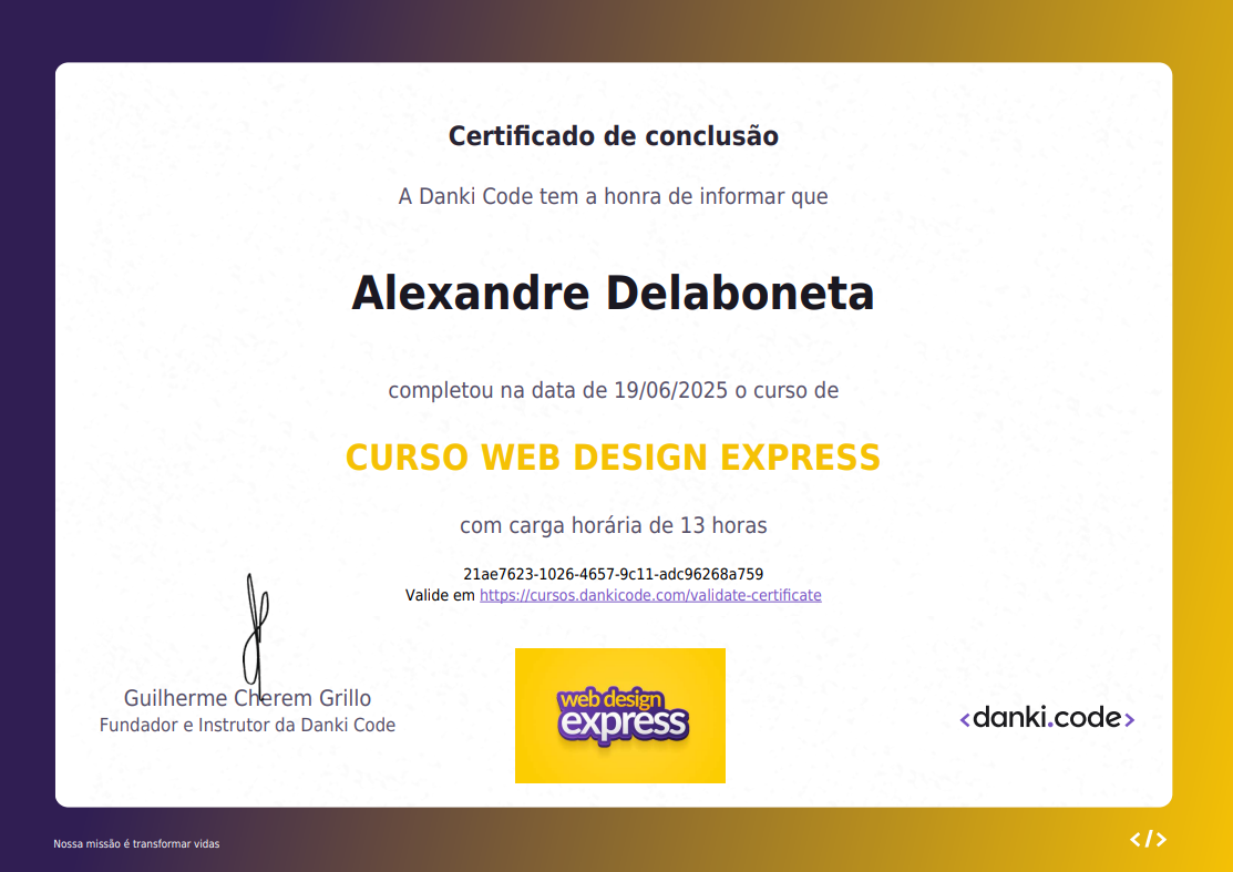 Certificado