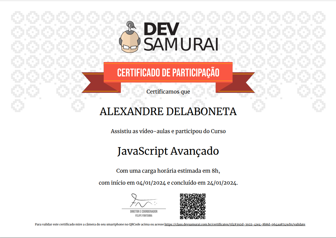 Certificado