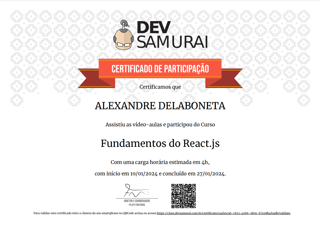 Certificado