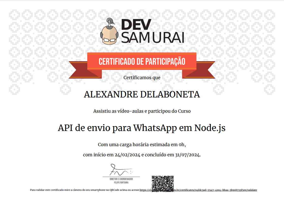 Certificado
