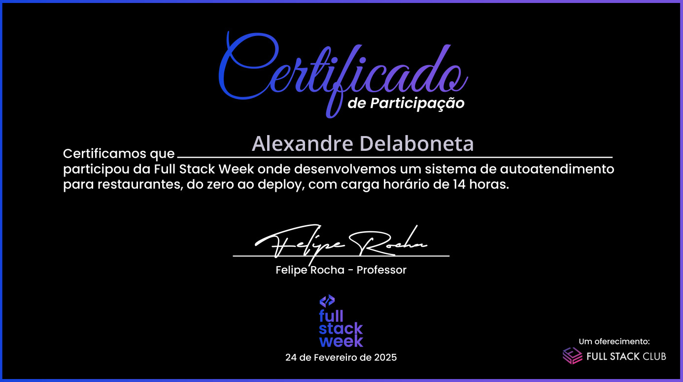 Certificado