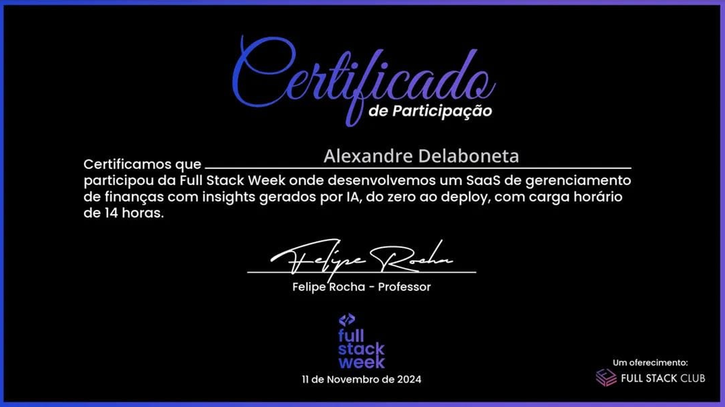 Certificado